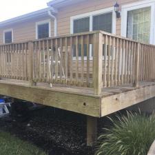 Deck staining and sealed & Power wash on South Rd in Chester NJ 3